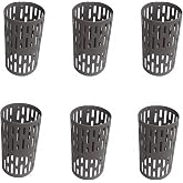 Plastic Tree Trunk Protectors, Nursery Mesh Bark Guard - 6 Pack | Tree Saplings Protectors, Prevent Damage From Trimmers, Mowers, Rodents