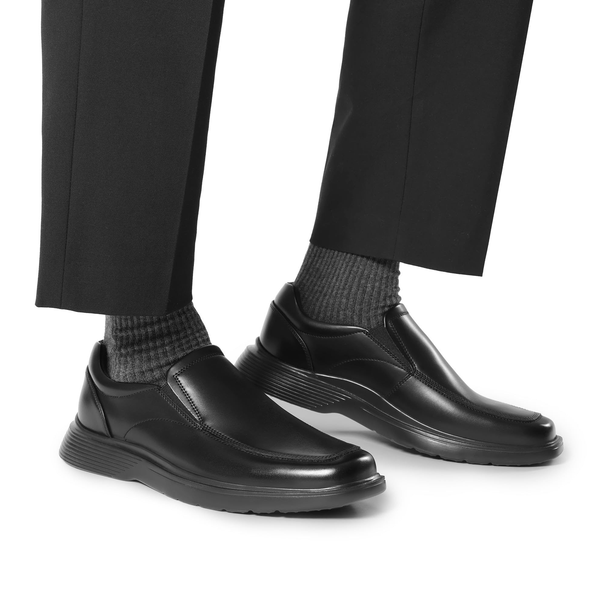 Bruno Marc Men's Dress Shoes Slip On Comfortable Loafers Business Casual Shoes
