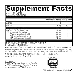 XYMOGEN Omega MonoPure 650 EC - Fish Oil with 3X