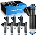 YZHIDIANF 4L3E-B4C FJ867 4.6L For:-Ford Fuel Injectors Fit for F150 E150 E150 Club Wagon E250 Explorer 2004-2008, For:-Mercury Mountaineer 2004-2005, 822-11172, 04861238AB, 1L2E-D4A, (8 Pcs)