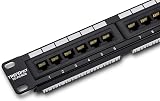 TRENDnet TC-P24C6 24-Port Cat6 Unshielded Patch Panel Gigabit Network