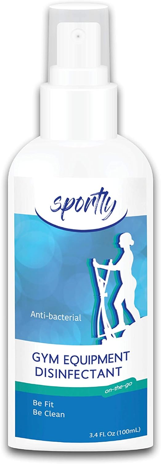 Gym disinfectant spray by SPORTLY Gym equipment cleaner 100 ml Gym