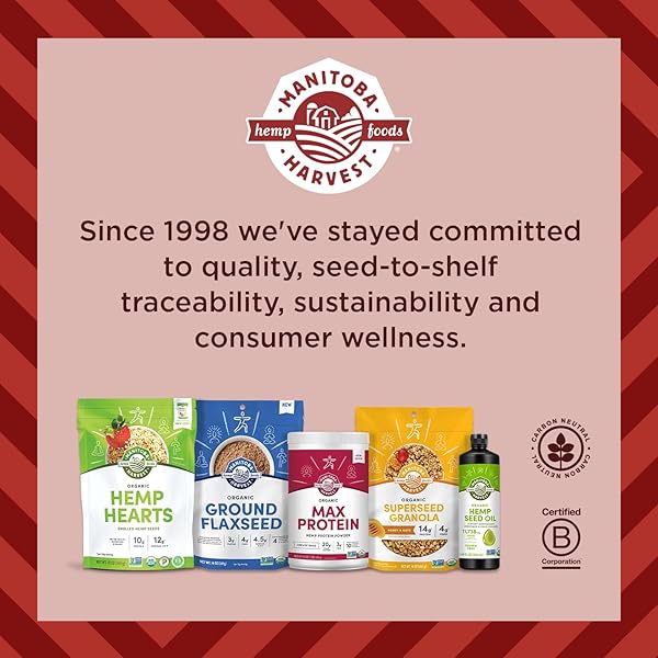MANITOBA HARVEST SUPERSEED SNACK CLUSTERS, MAPLE & BROWN SUGAR – 4.6OZ – 5G PLANT PROTEIN, 2G FIBER, 5G OMEGA 3 & 6 PER 30G SERVING – EASY 6-IN-1 SUPER SEEDS SNACKS – VEGAN, NON-GMO PROJECT VERIFIED