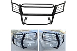 Kojem Brush Guard Compatible with 2003-2017 Ford Expedition Steel Front Bumper Grill Grille Guard Protection Protector Black Power Coated
