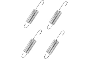 XwaYexa 3-5/8" Recliner Springs Replacement, Compatible with Southern Motion & Lazy Boy Recliner, Stainless Steel Tension Springs with Long Neck Hook, Sofa/Chair Mechanism Repair 4-Pack