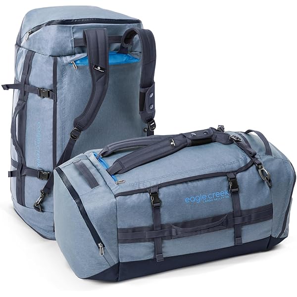イーグルクリーク トラベルバッグ CARGO HAULER DUFFEL 60L(カーゴハウラー ダッフル 60L)  グレイシャーブルー Amazon.com | Eagle Creek Cargo Hauler Duffel Bag - Carry-On Duffel