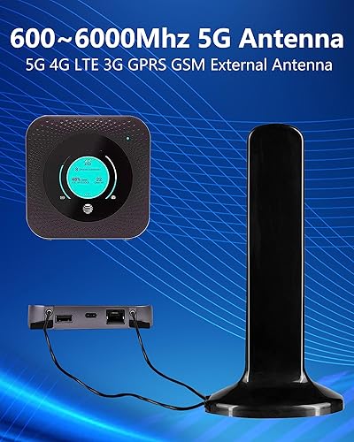 9dBi External 4G LTE 5G Dual TS9 Magnetic Antenna,Compatible with