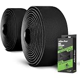 ALIEN PROS Bike Handlebar Tape PU (Set of 2) Black Red White Pink Blue - Enhance Your Bike Grip with These Bicycle Handle bar Tape - Wrap Your Bike for an Awesome Comfortable Ride