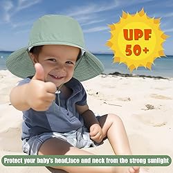 2-Pack Baby Sun Hat Kids Summer UPF 50+ Sun