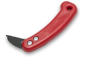 MARSHALLTOWN QLT Carbide Scoring Cutters, Contractor-Grade Cement Backer Board and Tile Cutter, Degrouting and Caulk Removal Tool, Reversible Carbide Tips, 5 1/2" Size, SC68