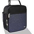 Lunch box Lunch bag for men women Insulated Lunchbox Lunch bags for Work Picnic Travel (Thicken navy blue)