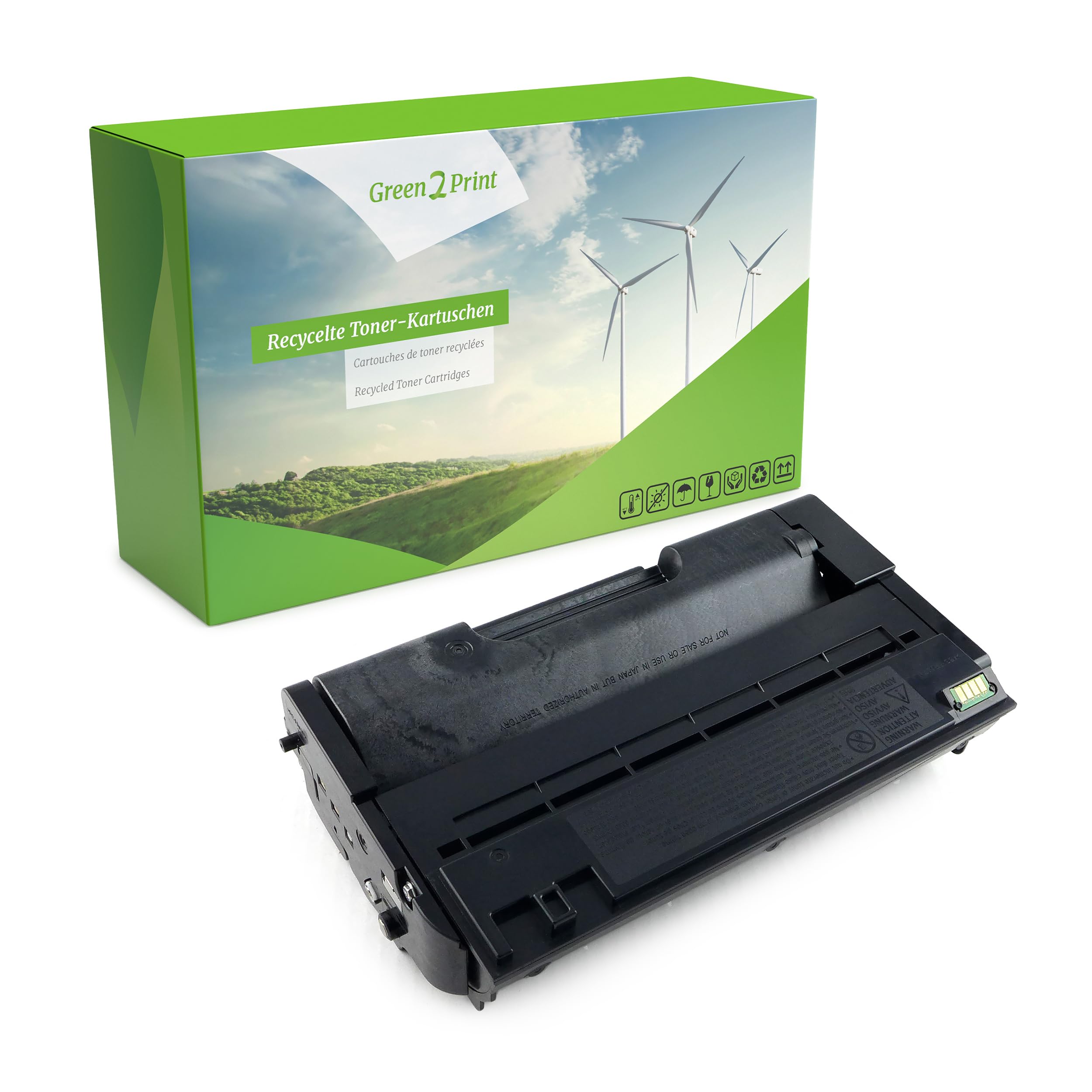 Green2Print Toner black 6400 pages replaces Ricoh 406990, SP3500XE Toner cartridge for Ricoh SP3500N, SP3500SF, SP3510DN, SP3510SF