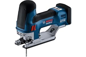 BOSCH GST18V-60BCN 18V Brushless Connected Barrel-Grip Jig Saw, 3,800 SPM, LED Light, Tool-free Blade Change (Bare Tool)