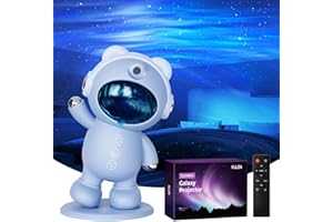 FULEN Galaxy Projector for Bedroom, Star Projector Cute Night Light, Aurora Ceiling Light, Led Night Light for Bedroom Decor 