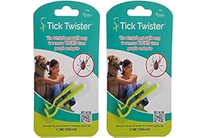 Tick Twister Tick Remover Set with Small and Large (Pack of 2 Sets)