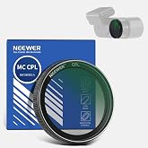 NEEWER Dashcam CPL Filter Compatible with VIOFO A229/A139/A139Pro/T130/WM1, Dash Cam Circular Polarizer Filter Accessories, Reduce Reflections &amp; Glare/Enhance Contrast/Multi Coated HD Optical Glass