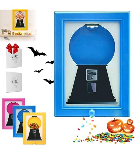 Cadre Distributeur De Bonbons Pour Bureau - Présentoir De Table Autonome - Décoration Murale Et Jouet Pour Fête, Anniversaire - 5