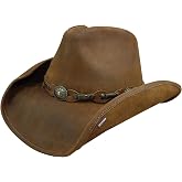 Stetson Roxbury Shapeable Leather Cowboy Western Hat