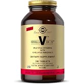 Solgar Formula VM-75, 180 Tablets - Vitamin A, B6, B12, C, D, E, Vegan | Multivitamin with Chelated Minerals - Biotin, Magnesium, Calcium, Iron, Zinc, Gluten Free, Dairy Free, Kosher - 180 Servings