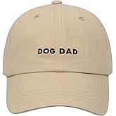 Hatphile 6 Panel Soft Embroidery Adjustable Baseball Cap Dog Lover Gifts for Men/Women