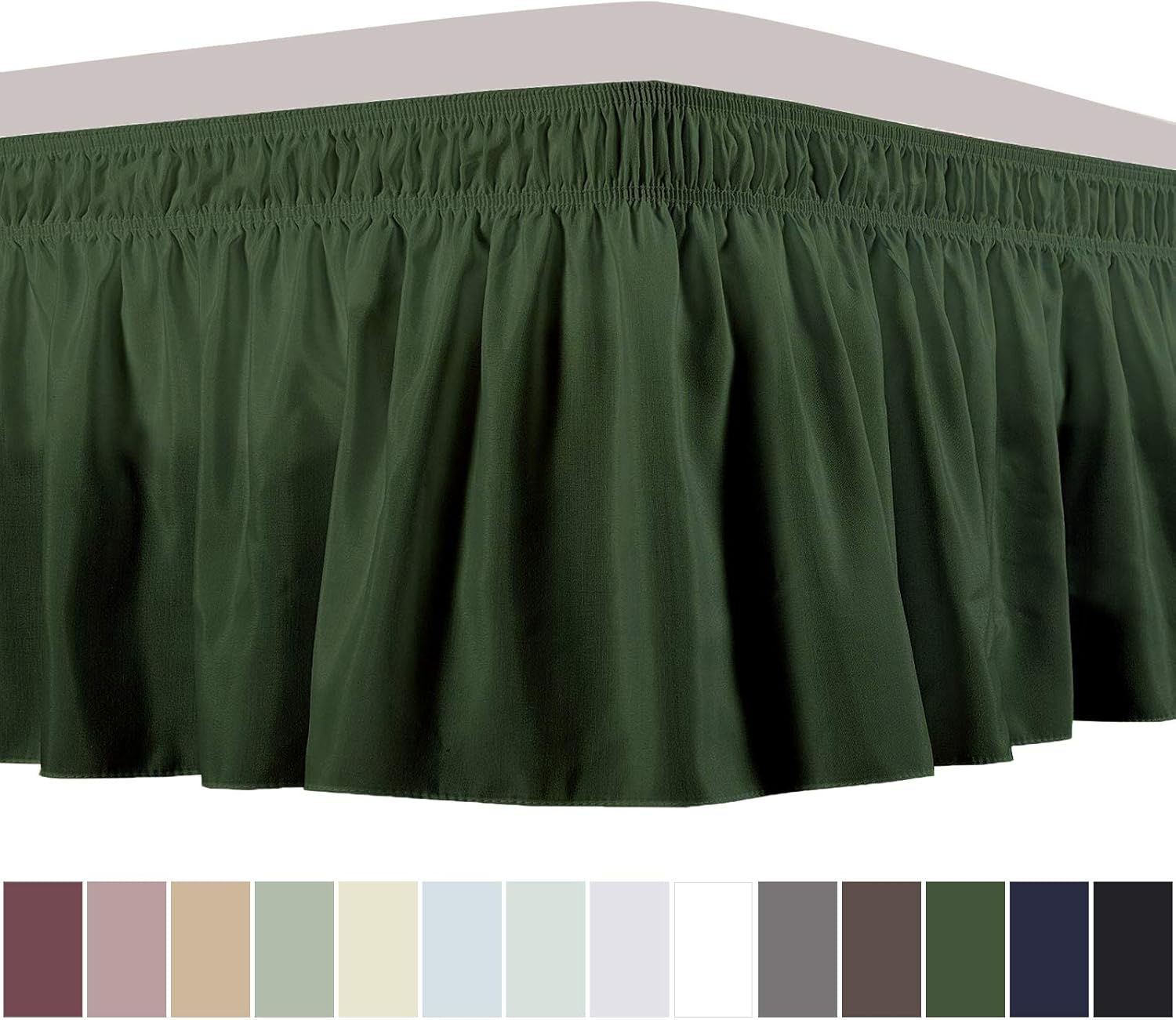 Best bed skirt for bed with footboard