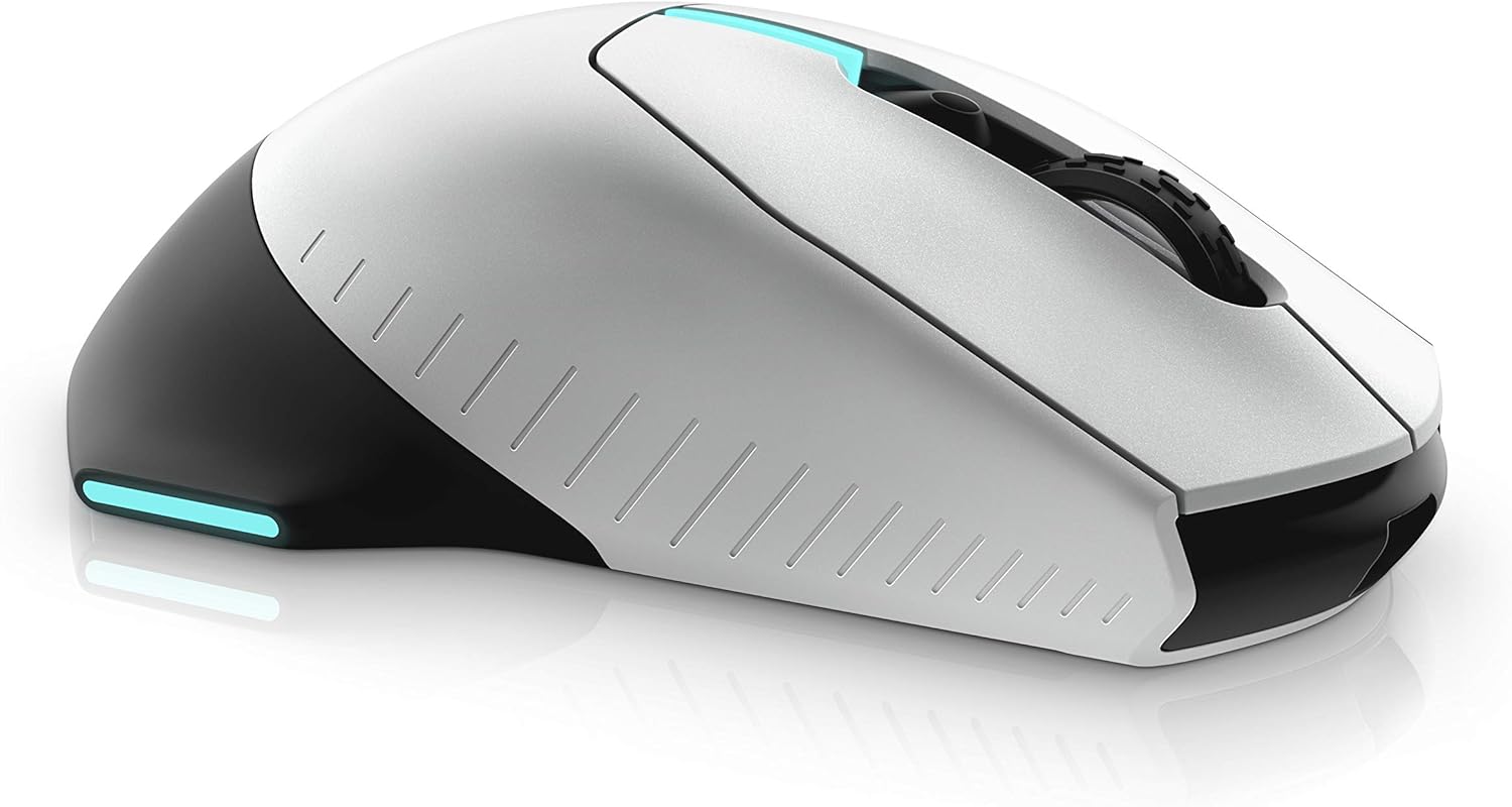 Alienware 610M Wired/Wireless Gaming Mouse AW610M (Lunar Light) BigaMart