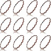 Gdlpengru 12 Pack Baseball Necklace 18inch, Three Braided Tornado Rope Design Baseball Necklace, Team Gift Party Favors, Sports Parties for Baseball Funs