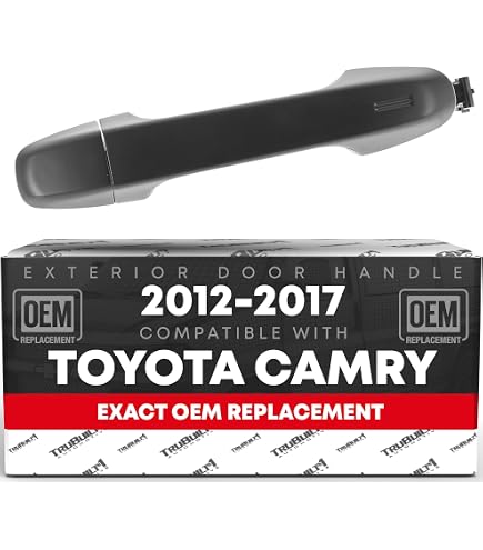 thumbnail image 2 of Front Left Driver Side Door Handle For 2012-2017 Toyota Camry – Black – SY 692110609 2 of 5