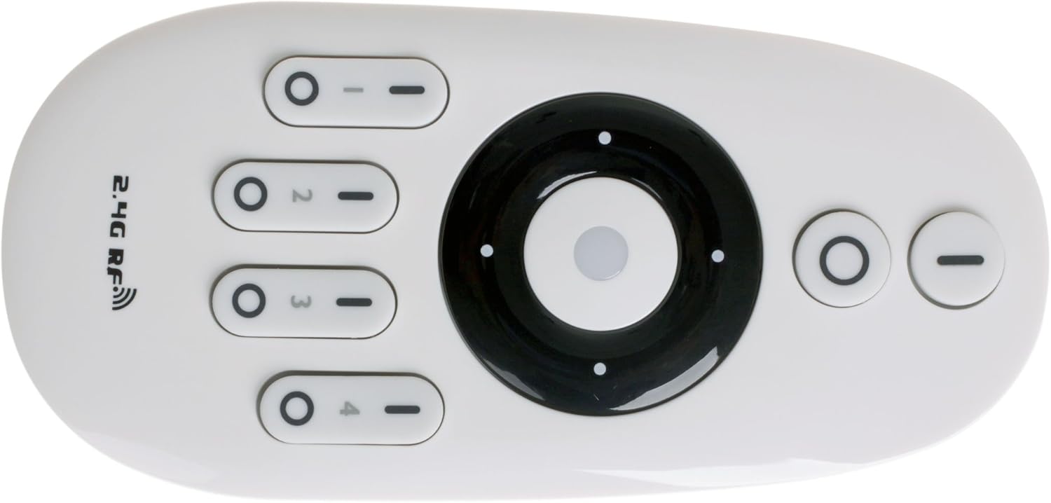 2.4Ghz RF Wireless Remote Controller for CCT Adjustable LED Lamp Panel Warm Cool White Brightness Control 4 Zones - Image 4