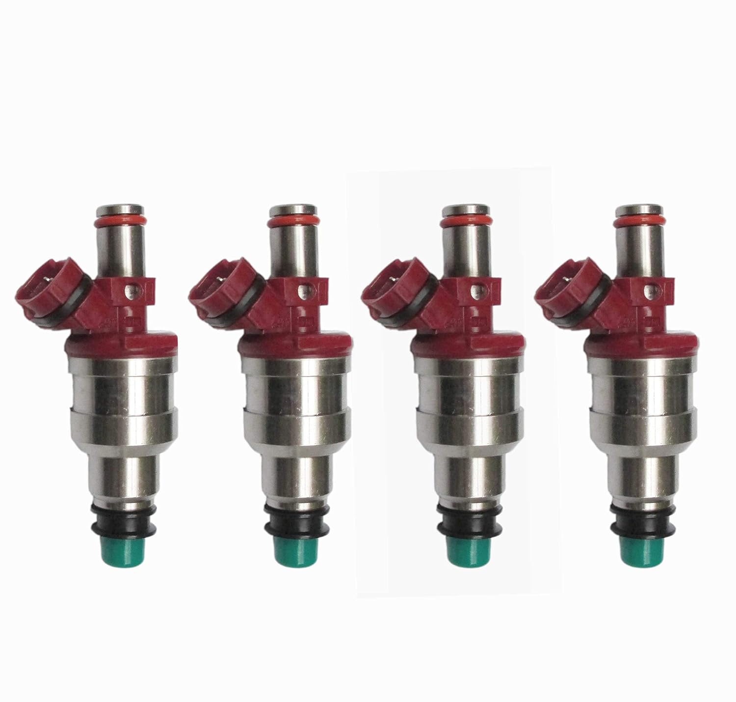 Replacement Parts New by XtremeAmazing Set of 4 pc Fuel Injectors for