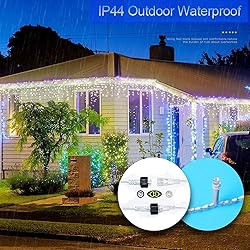 KNONEW Christmas Lights Outdoor Decorations 400 LED