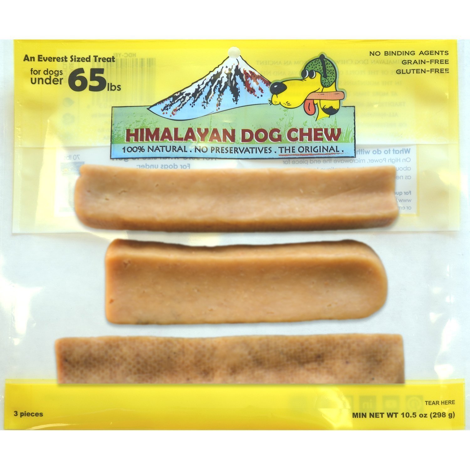 Himalayan Dog Chew, Mixed Pack 10.5 Oz. (contains 3 pieces