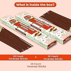 Frankincense and Myrrh Incense Sticks - Total 40