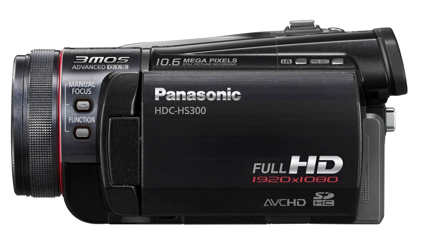 Amazon.com : Panasonic HDC-HS300 HDD HD Camcorder (Black) : Camera
