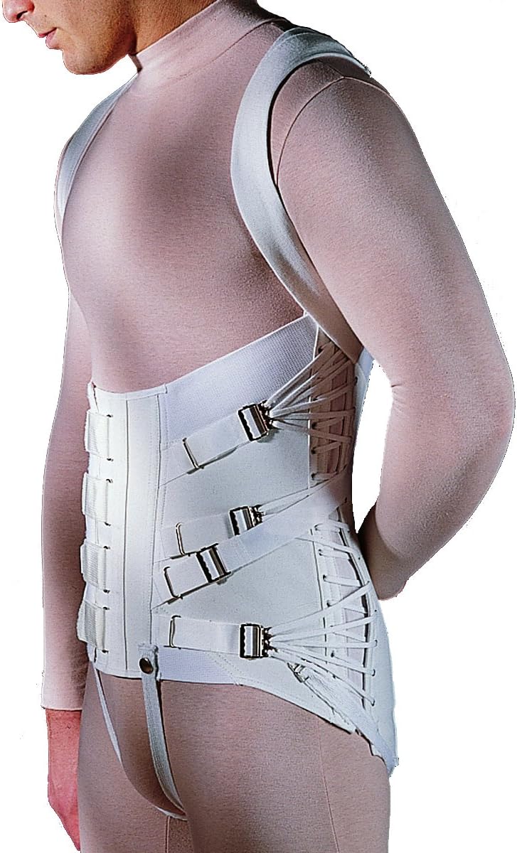 Men's CinchIt SideLace Dorsolumbar Back Support Corset
