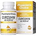 Physician's CHOICE Curcumin Meriva 500 - Clinically Studied - Better Absorption Than Ordinary Turmeric Curcumin Supplements - Scientifically Researched Joint Support - 120 Capsules