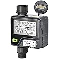KGDJS Sprinkler Timer, Rain Sensor Water Timer Garden Outdoor Hose with Manual/Automatic/Rain Delay Watering System, Hose Tim