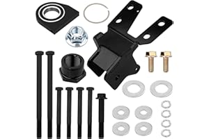 HQPASFY Front Track Bar & Sector Shaft Brace Kit Compatible with Jeep JL Wranglers 2018-2023, JT Gladiators 2020-2023