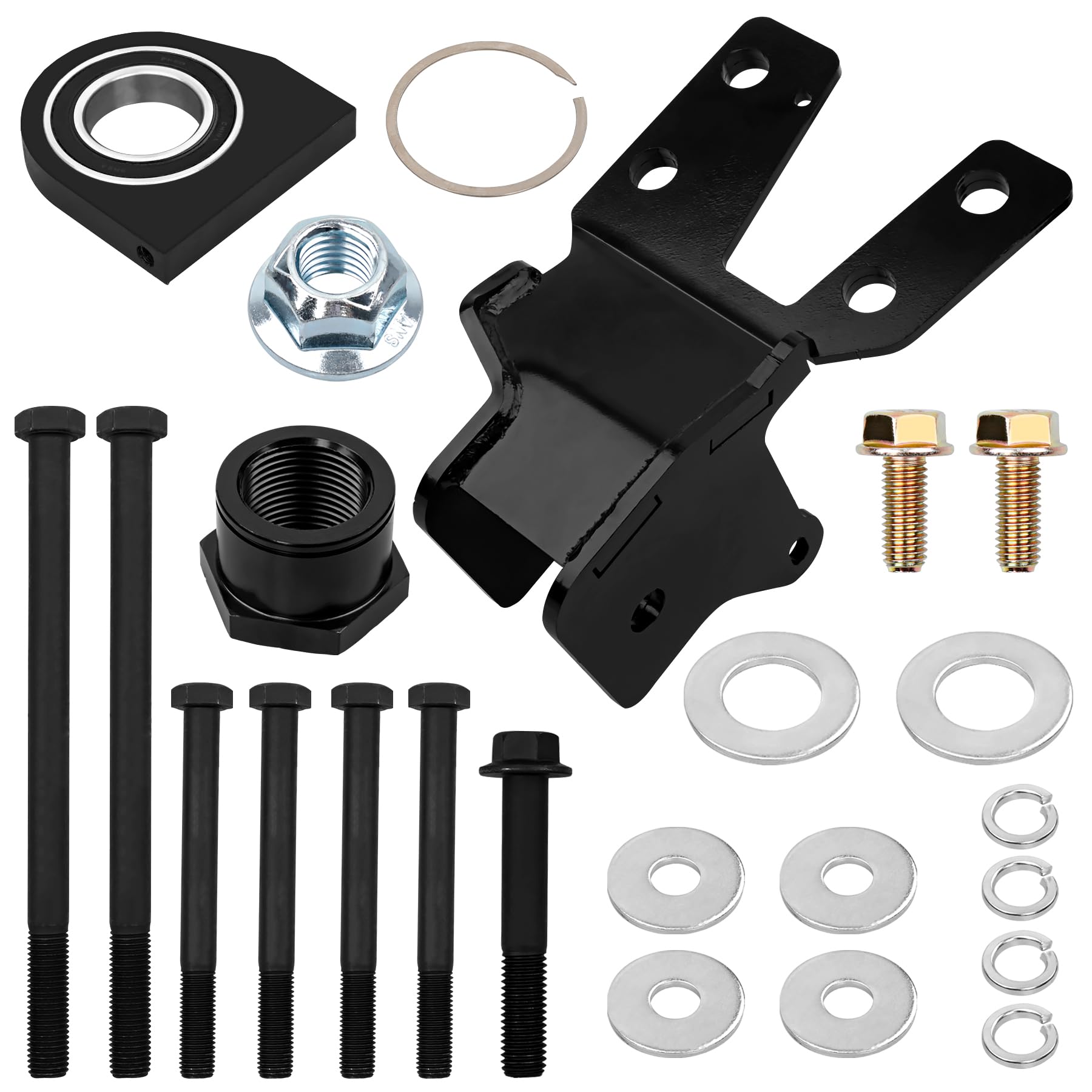 Photo 1 of Front Track Bar & Sector Shaft Brace Kit Compatible with Jeep JL Wranglers 2018-2023, JT Gladiators 2020-2023