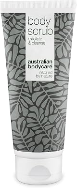 Australian Bodycare Body Scrub Tea Tree Oil 200 ml Exfoliator Foot Scrub view 1