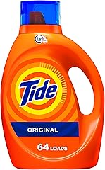 Tide Laundry Detergent Liquid Soap, High Efficiency (He), Original Scent, 64 Loads