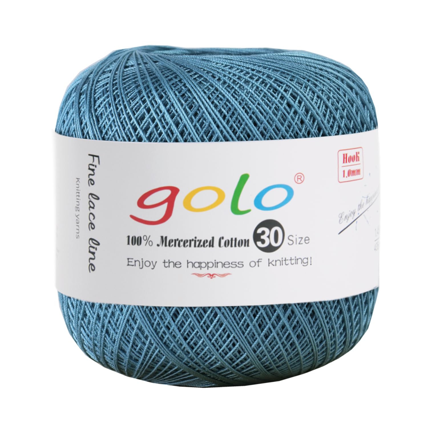 golo Crochet Thread Size 30 Yarn for Hand Knitting Lace Yarn Crochet Yarn for Crocheting — image 1