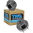 TRQ Front Wheel Hub Bearings Assembly Set Compatible with 2005-2007 Avanti 2005-2014 Ford Mustang