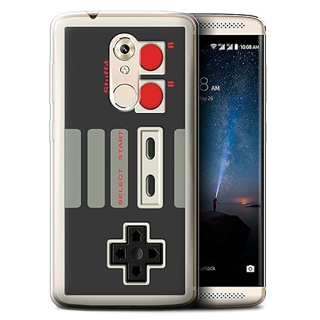 Stuff4® Gel TPU Hülle/Case für ZTE Axon 7 Mini/Klassisches Nintendo Muster/Spielkonsolen Kollektion