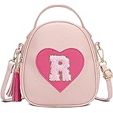 KKXIU Valentines Day Gifts for Kids Gifts for Girls Little Girl Crossbody Bag Small Backpack with Tassel (R)