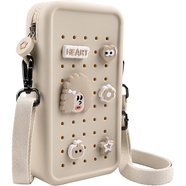Kaluosty Knitted Mini Crossbody Bag - Striped Pattern With Decorative Design, Adjustable Strap, Cream Handles, Black & White