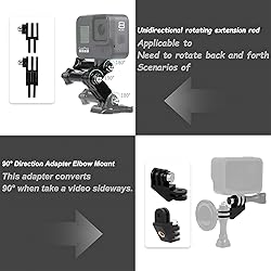 Motorcycle Helmet Chin Mount Kit for Insta360 ACE