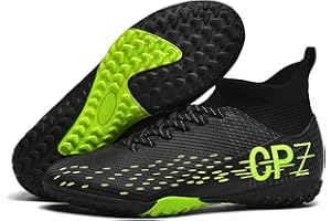 TOPSFEBA Soccer Cleats for Mens Womens Indoor Soccer Shoes Unisex Baseball Turf Shoes Youth Rugby Shoes Adult AG FG TF Football Boots Wide Training Sneaker