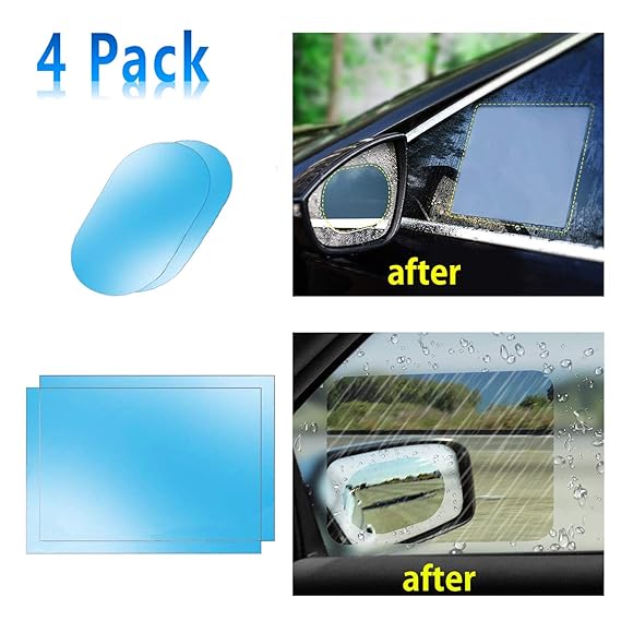 Universal Car Interior Rearview Mirror Anti Glare Film Rearview Mirror
