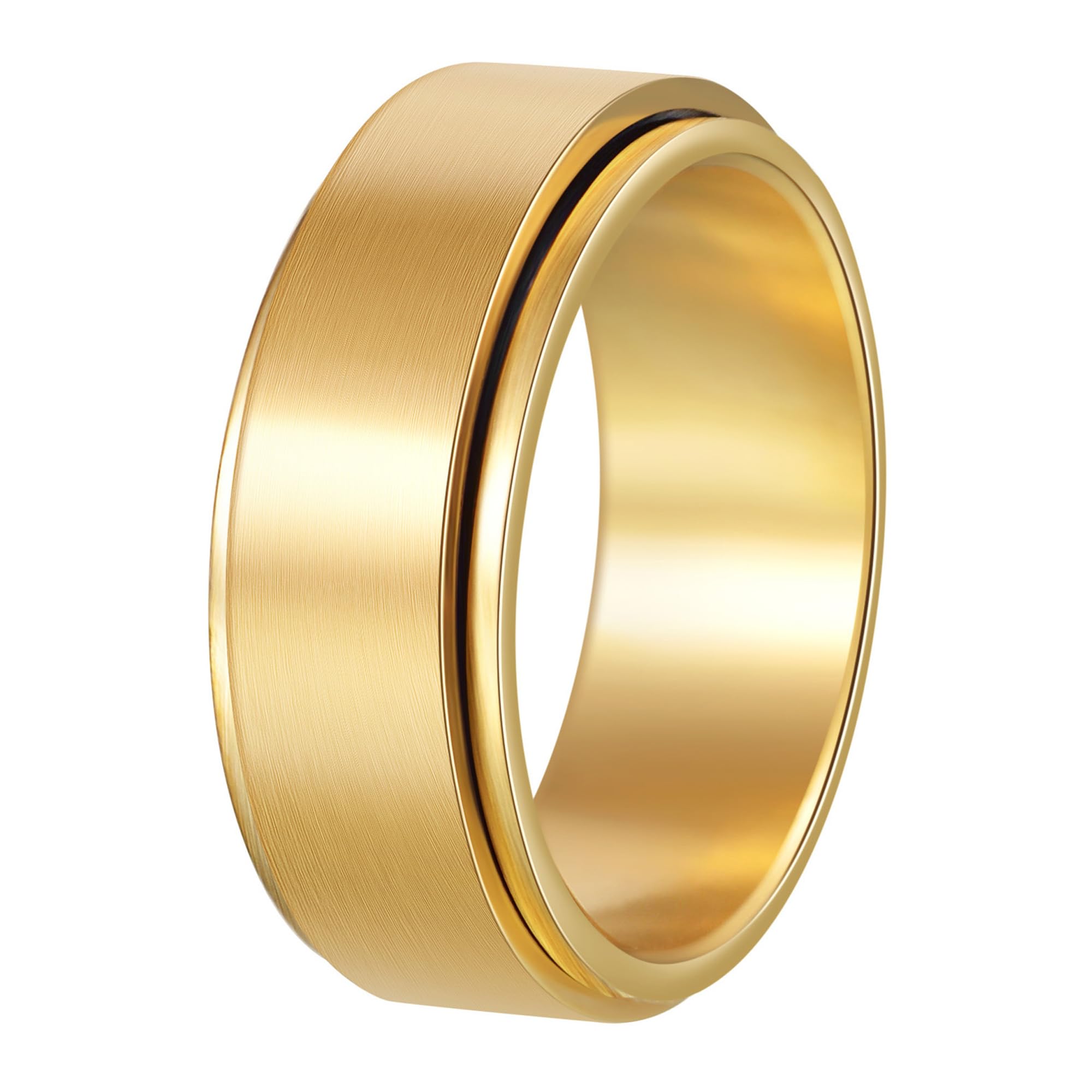 Udolfly Mens Fidget Rings Anxiety Rings for Men